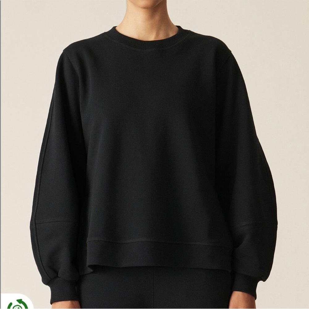 Ganni Black Crew Neck Sweater